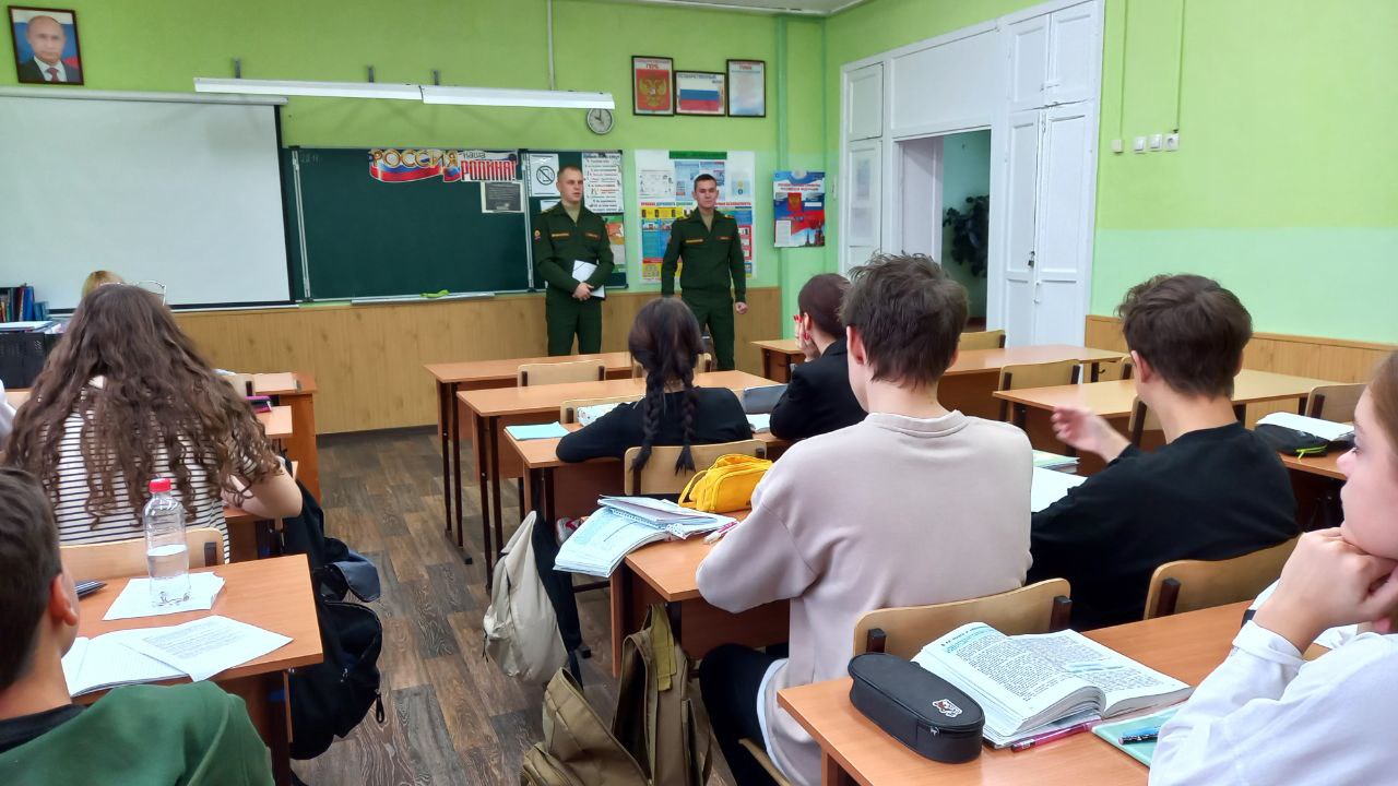 Профориентационная встреча с представителями «Омского автобронетанкового инженерного института.
